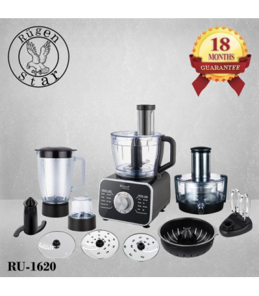 غذا ساز 25 کاره روگن مدل RU-1620 اصلی با 18 ماه گارانتی