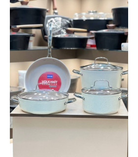 سرویس قابلمه گرانیتی 7 پارچه کرکماز Korkmaz A1272 اصل ترکیه