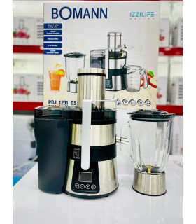 آب میوه گیری دوکاره حرفه ای بومن مدل PDJ 1201 DS