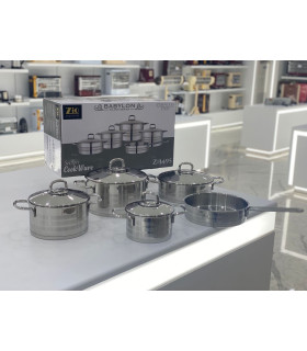 سرویس قابلمه9 پارچه زیو مدل Z-1495 اصلی