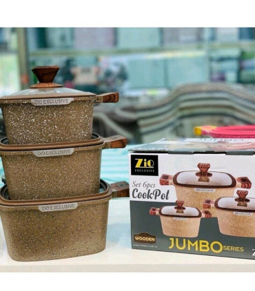 سرویس قابلمه 6 پارچه زیو مدل 8350.30 اصلی