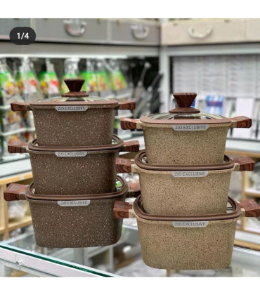 سرویس قابلمه 6 پارچه زیو مدل 8350.30 اصلی