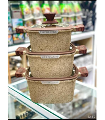 سرویس قابلمه 6 پارچه زیو مدل 8350.30 اصلی
