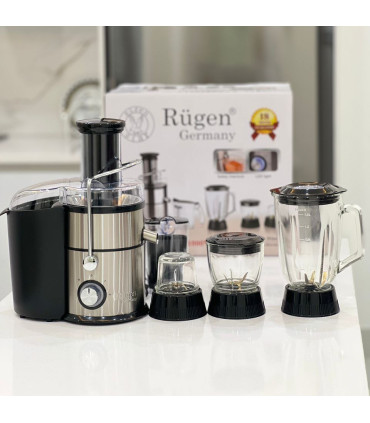 آب میوه گیری چهار کاره روگن مدل RU-1230 اصلی با 18 ماه گارانتی