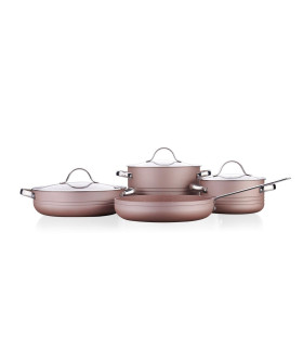 سرویس قابلمه گرانیتی کرکماز مدل Linea A2619 اصل ترکیه