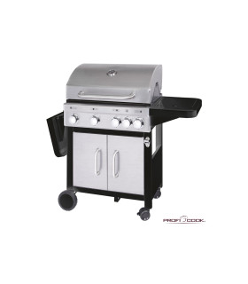 اجاق گاز باربیکیو 4 شعله پروفی کوک مدل PC-GG 1219