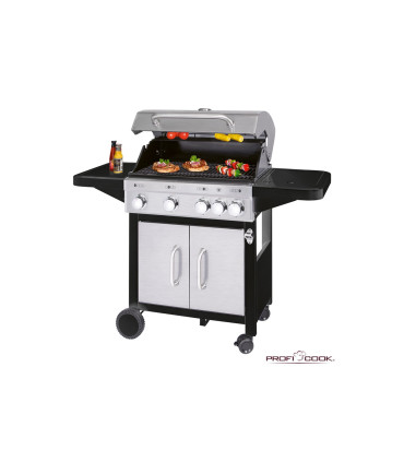 اجاق گاز باربیکیو 4 شعله پروفی کوک مدل PC-GG 1219