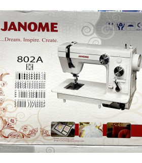 چرخ خیاطی ژانومه مدل 802a اصلی با 18 ماه گارانتی