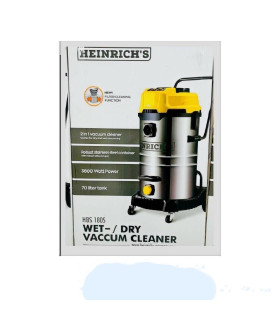 جاروبرقی سطلی هنریچ آب و خاک دمنده مکنده مدل HBS-1805