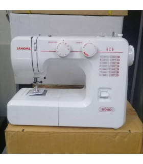 چرخ خیاطی خانگی ژانومه مدل 5000 اصل با 18 ماه گارانتی شرکت ژانومه