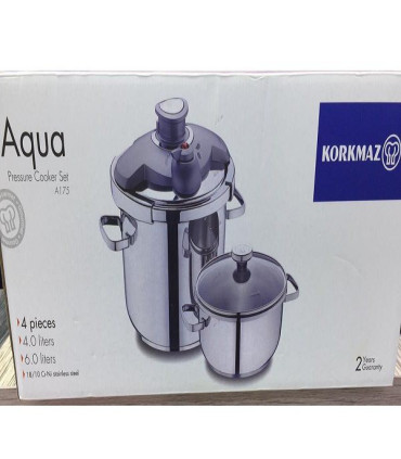 زود پز دوقلوی کرکماز مدل AQUA A175 اصل ترکیه